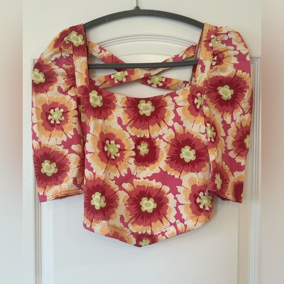 NWT Free People "Give Me More" Crop Top - Picture 8 of 14